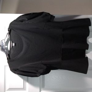 Black pelham top size 18/20 by Ashley Stewart.